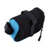 Bike Saddle Bag, Super Light Rear Saddle Cycling Seat Bag, Under Seat Portable Storage Bag for Most Of Mountain Road Bike(Blue) view 3