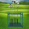 Scpantkend Golf Club Organizers Display Stand Rack 27 Putter Holder, Durable Metal Golf Clubs Shelf Organizer Storage Equipment, Green view 2