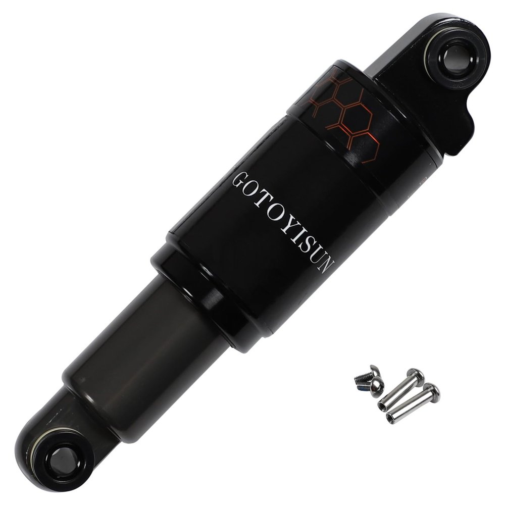GOTOYISUN Bicycle Oil Spring Shock Absorber Folding Scooter Mountain Fit for Bike MTB Rear Hydraulic Suspension Replace# 190mm*1000lbs