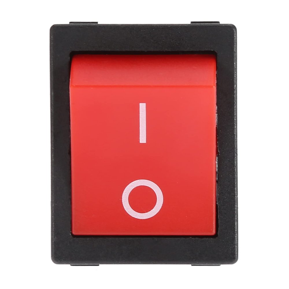 30A Welder Welding Machine 4-Pin Boat Type On Off Rocker Switch, 2 Position 2 Pole Rocker (5PCS)
