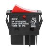 30A Welder Welding Machine 4-Pin Boat Type On Off Rocker Switch, 2 Position 2 Pole Rocker (5PCS) view 3