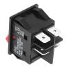 30A Welder Welding Machine 4-Pin Boat Type On Off Rocker Switch, 2 Position 2 Pole Rocker (5PCS) view 4