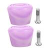 BESPORTBLE 1set Roller Skate Toe Stops Replaceable Professional Brakes for Quad Skates Easy Installation - Design for Enhanced Stability and Safe Stopping view 1