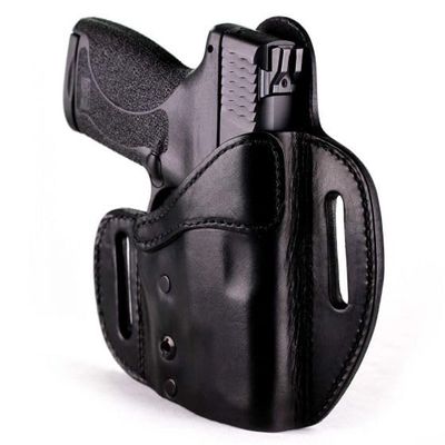 Urban Carry LockLeather OWB Holster for Walther PPQ (SC) - Secure & Comfort Hybrid Leather/Polymer Design for 3.5-inch Barrel