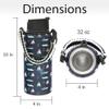 Pavilion Gift Company - Livin' The Boat Life - 32oz Stainless Steel Travel On The Go Water Bottle Coffee Thermal With Survival Rope Handle - Boat Beach Lake Lover Gift - 12 Hrs Cold & 6 Hrs Hot view 3