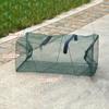 Collapsible Fishing Trap Net,Fish Shrimp Minnow Crayfish Crab Baits Cast Mesh Trap Automatic Fishing Nets (Green) view 2