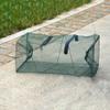 Collapsible Fishing Trap Net,Fish Shrimp Minnow Crayfish Crab Baits Cast Mesh Trap Automatic Fishing Nets (Green) view 4