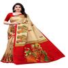 IMTRA FASHION Indian Printed Saree for Women Art Silk Sari with Unstitched Blouse view 1