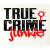 Go All Out X-Large Bone Women True Crime Junkie Funny Gift Idea Cropped Hooded Sweatshirt view 2