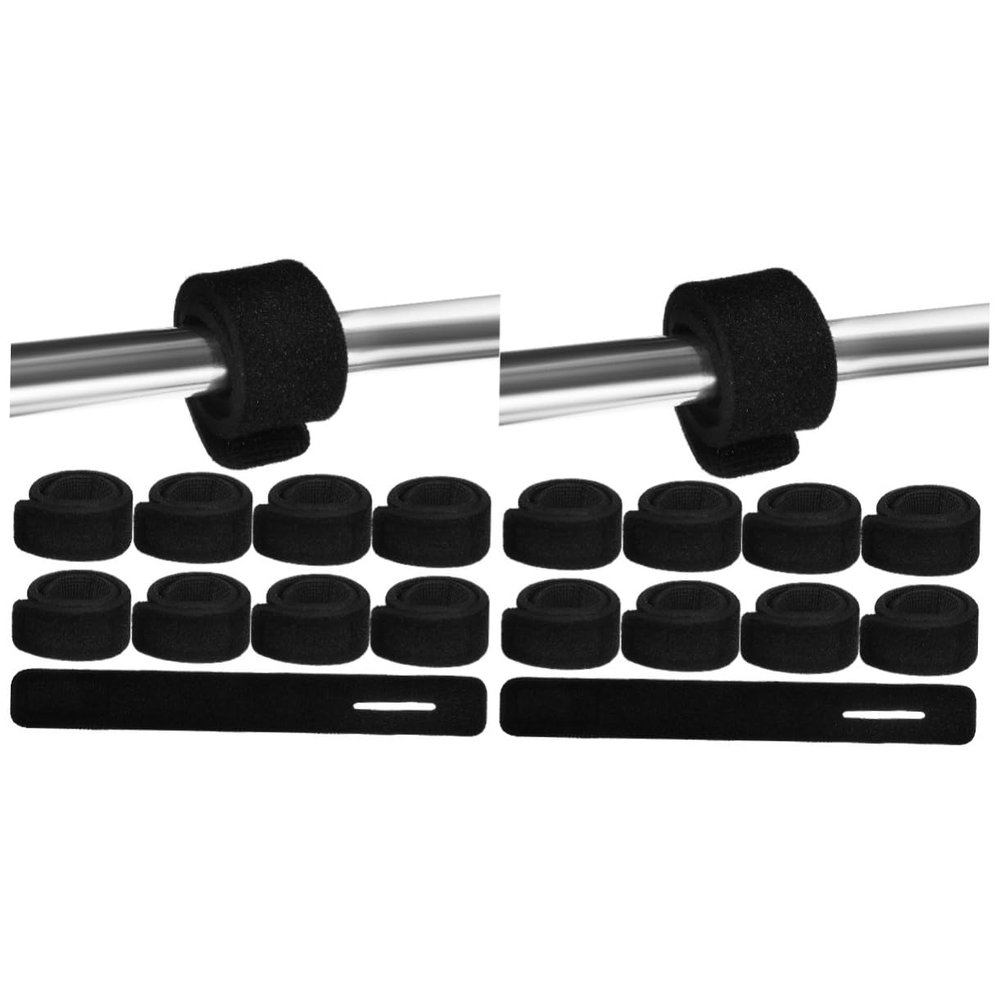 BESPORTBLE 20pcs Fishing Rod Wraps Elastic Fishing Pole Straps for Easy Organization and Prevention of Premium Neoprene Material