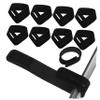 BESPORTBLE 20pcs Fishing Rod Wraps Elastic Fishing Pole Straps for Easy Organization and Prevention of Premium Neoprene Material view 3