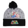 Super Mario Brothers and Princess Peach Youth Cuff Beanie and Gloves Set view 2