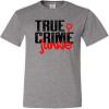 3X-Large Oxford Mens True Crime Junkie Funny Gift Idea T-Shirt view 2