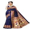 IMTRA FASHION Saree For Women Art Silk Printed Sari with Unstitched Blouse Piece view 1