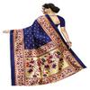 IMTRA FASHION Saree For Women Art Silk Printed Sari with Unstitched Blouse Piece view 4