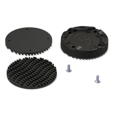 Guardian Angel Velcro Clip Mount Accessory  Magnetic Mount with Screw-in Feature  Includes Velcro or 3M Dual Lock  for Helmets with Velcro, Tactical Gear with Velcro Patches & More
