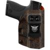 We The People Holsters - Orange Topographic Map - Right Hand - IWB Holster Compatible with Taurus G3C view 1