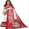 IMTRA FASHION Art Silk Saree for Women Printed Indian Sari with Unstitched Blouse view 1