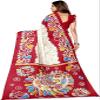 IMTRA FASHION Art Silk Saree for Women Printed Indian Sari with Unstitched Blouse view 3
