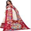 IMTRA FASHION Art Silk Saree for Women Printed Indian Sari with Unstitched Blouse view 4
