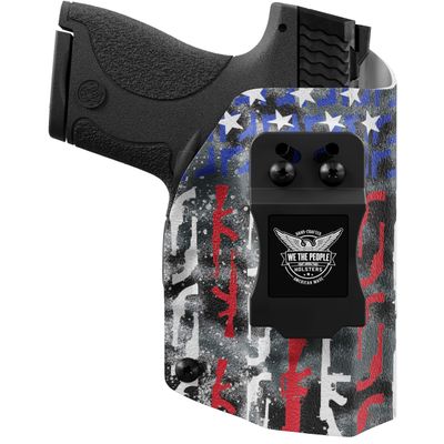 We The People Holsters - Gun Flag - Right Hand - IWB Holster Compatible with Walther PDP Compact/Full Size 4" RDS