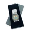 Sigma Delta Tau Officially Licensed Money Clip - Premium Round Stainless Steel Design for Greek Life, Sorority Sisters, Alumni, and College Students - Slim Front Pocket Carry (Sigma Delta Tau 4) view 4