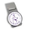 Sigma Lambda Beta Officially Licensed Money Clip - Premium Round Stainless Steel Design for Greek Life, Fraternity Brothers, Alumni, and College Students - Front Pocket Carry (Sigma Lambda Beta # 5) view 3