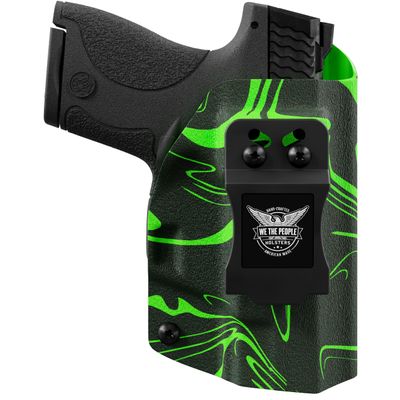 We The People Holsters - Green Ink Swirl - Right Hand - IWB Holster Compatible with Sig Sauer P226 MK25
