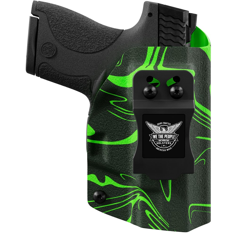 We The People Holsters - Green Ink Swirl - Right Hand - IWB Holster Compatible with Sig Sauer P226 MK25