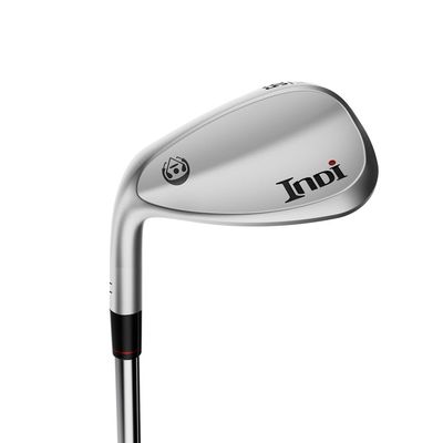 Indi Golf Wedge, S-Grind, FLX Model, Left-Hand, 50 Degree, Gap Wedge, Non-Conforming Grooves