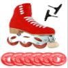 Jackson Ultima Inline Roller Skates/Red Vista/Bundle with Protege Wheels and Tools/Women's Size 6 / JUST LAUNCHED 2023 view 1
