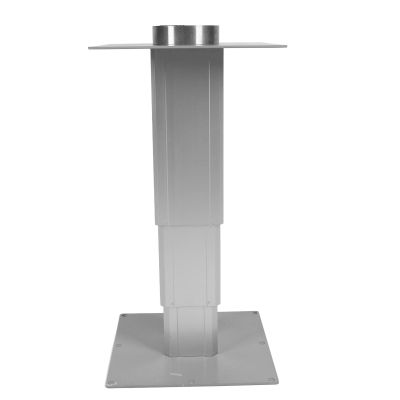 DAUERHAFT RV Table Pedestal, Aluminum Alloy Heavy Duty Adjustable Yacht Telescopic Table Pedestal East to Install for Terrace