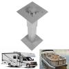 DAUERHAFT RV Table Pedestal, Aluminum Alloy Heavy Duty Adjustable Yacht Telescopic Table Pedestal East to Install for Terrace view 2