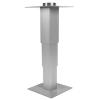 DAUERHAFT RV Table Pedestal, Aluminum Alloy Heavy Duty Adjustable Yacht Telescopic Table Pedestal East to Install for Terrace view 3