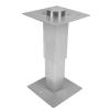 DAUERHAFT RV Table Pedestal, Aluminum Alloy Heavy Duty Adjustable Yacht Telescopic Table Pedestal East to Install for Terrace view 4