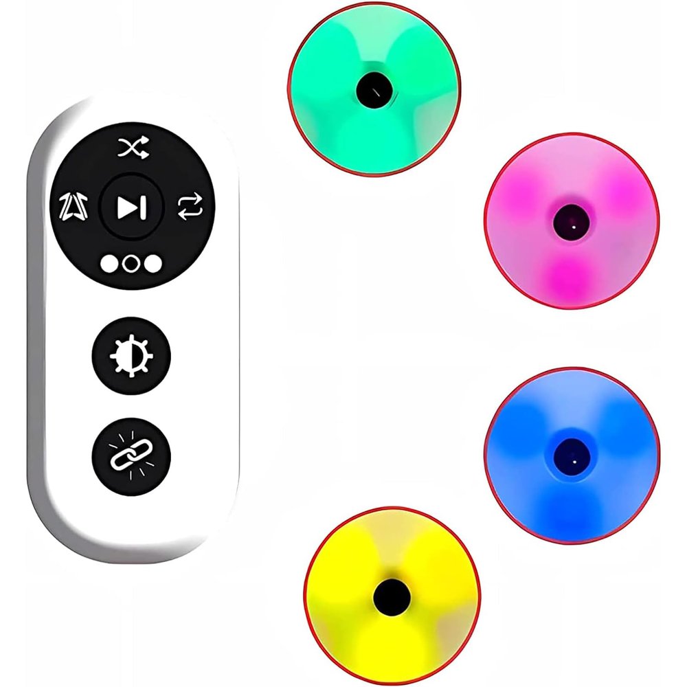 Reaction Training Light, Agile Reaction Training Kit with Remote Control, 4 Training Modes, Improve Speed/Agility/Reaction Time, for Physiotherapy, Physical Training, Hand-Eye Coordination