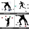 Reaction Training Light, Agile Reaction Training Kit with Remote Control, 4 Training Modes, Improve Speed/Agility/Reaction Time, for Physiotherapy, Physical Training, Hand-Eye Coordination view 3
