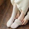 Yoicy Boot Socks for Women Winter Thick Socks Cozy Warm Solid Crew Socks Christmas Gift Socks view 2