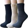 Yoicy Boot Socks for Women Winter Thick Socks Cozy Warm Solid Crew Socks Christmas Gift Socks view 3