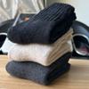 Yoicy Boot Socks for Women Winter Thick Socks Cozy Warm Solid Crew Socks Christmas Gift Socks view 4