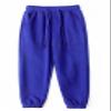Welity Boys Cotton Pants Sweatpants Kids Side Stripe Jogger Pants Blue 4-5 T view 2