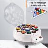 Pool Ball Polisher, 16 Balls Billiard Cleaning Machine, Automatic Billiard Ball Cleaner, for Clean,Polish & Care for Billiards Balls, for Billiards Ball Set Snooker Ball Set view 2