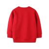 Toddler Christmas Sweatshirts Crewneck Pullover for Girl Reindeer Clothes Casual Jumper Girl Cotton Top T Shirt Long Sleeve Fall Winter for Kids Red Age 2-3 Years Old 3T view 2