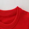 Toddler Christmas Sweatshirts Crewneck Pullover for Girl Reindeer Clothes Casual Jumper Girl Cotton Top T Shirt Long Sleeve Fall Winter for Kids Red Age 2-3 Years Old 3T view 4