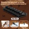 Yorikyas Deer Skinning Claw, Hide Puller, Game Skinning Drying Frame Clip Tools for Deer, Gator, Boar, Goat, Coyotes, Bison, Bear, Turkey, Sheep, Wolf, Snake view 3
