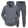 Buddhi Mens Tracksuit Hooded Fitness Sport Suits Gym Hoodie 2 Piece Hoodies Joggers Sweatpants Sets Gym Jogging Tracksuits Long Sleeve Running Jogging Athletic Sports Set Pullover view 2