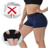 Runhit 3 Pack Spandex Shorts with Pockets for Women Volleyball Shorts 3 inch Women's Compression Shorts Workout Biker Blue Gray Black L view 4