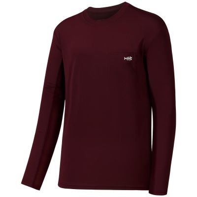 BASSDASH Mens UPF 50+ Performance Long Sleeve T-Shirt UV Sun Protection Fishing Hiking Sports Shirts