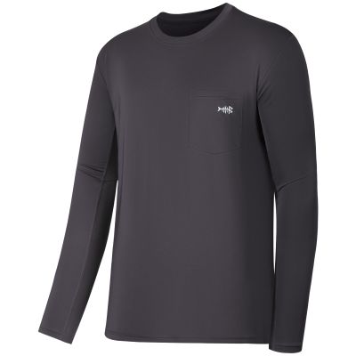 BASSDASH Mens UPF 50+ Performance Long Sleeve T-Shirt UV Sun Protection Fishing Hiking Sports Shirts