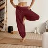 midelxp Womens Fall Fashion 2023 Pants Sweatpants Women Baggy Fleece High Waisted Yoga Pants with Pockets Loose Comfy Lounge Pants Sweat Pants for Womens Girls Sweatpants view 2